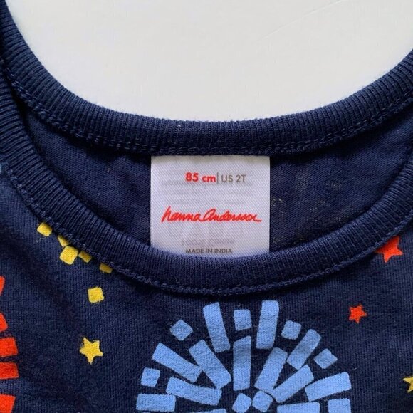 Hanna Andersson Baby Girl Dress & Bloomer Set 2T 85 cm - Picture 4 of 8